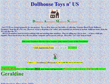 Tablet Screenshot of dollhousetoysnus.org